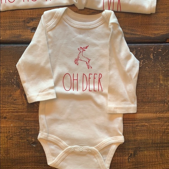 Rae Dunn onesies/hat - Picture 3 of 4